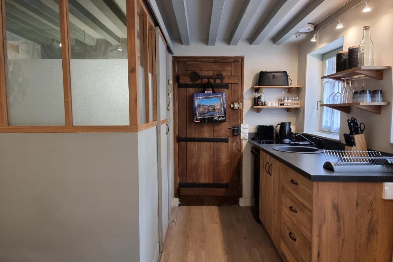 The Saint Jean Suite - Cozy For 2 - Center Honfleur With Fireplace Exterior foto