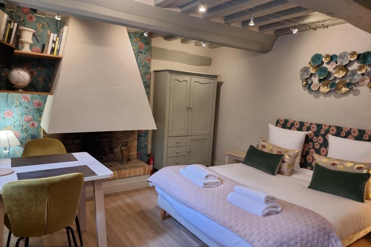 The Saint Jean Suite - Cozy For 2 - Center Honfleur With Fireplace Exterior foto